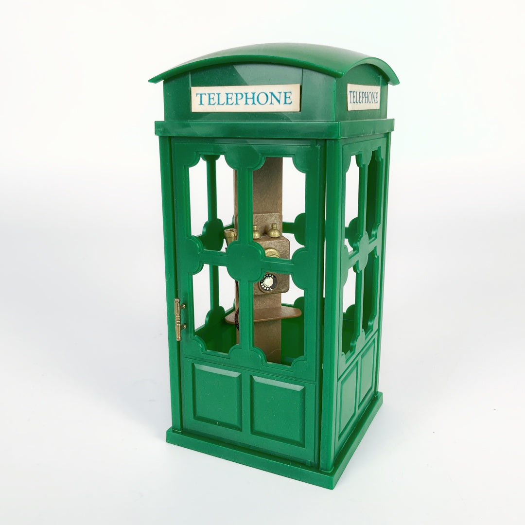 Sylvanian Families - Green Vintage Phone Booth
