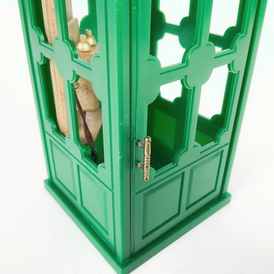 Sylvanian Families - Green Vintage Phone Booth