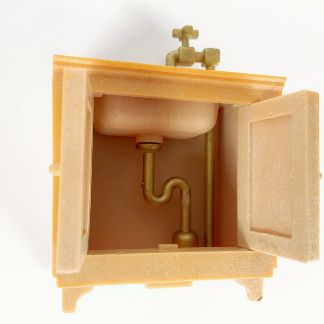 Sylvanian Families Vintage Sink and Cabinet Set