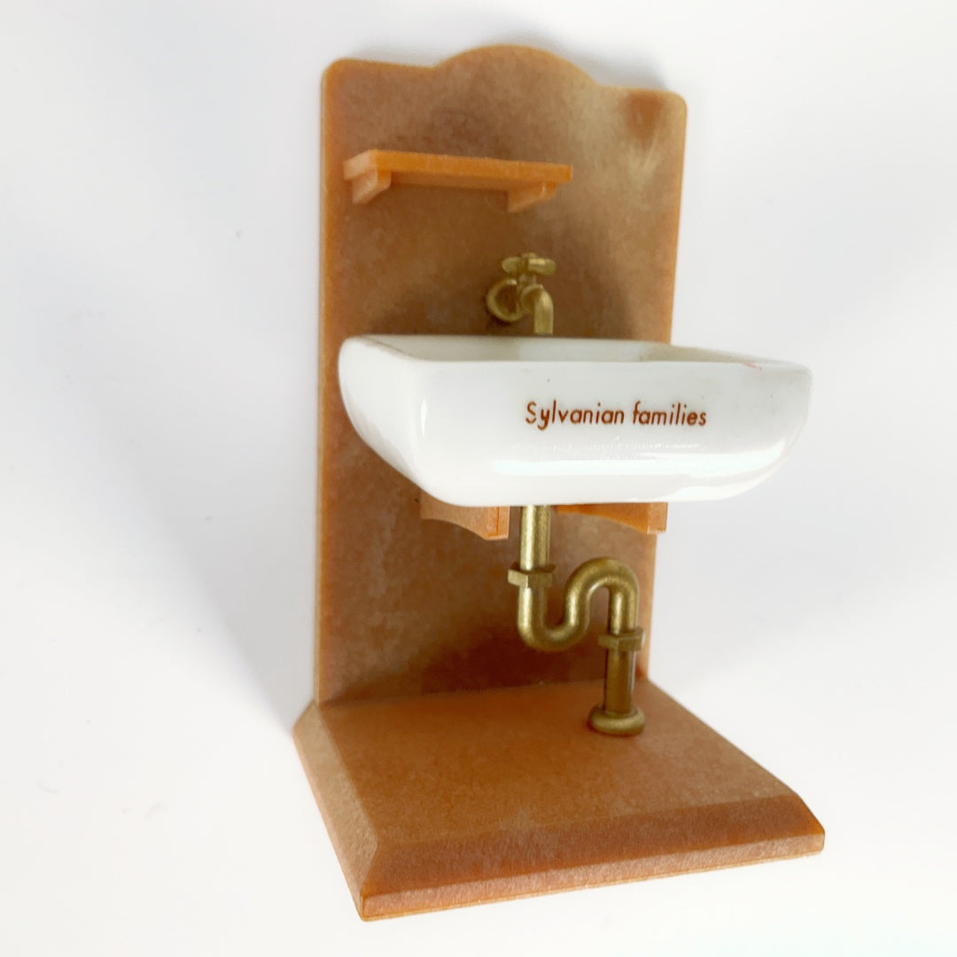 Sylvanian Families Vintage Ceramic Bathroom Set
