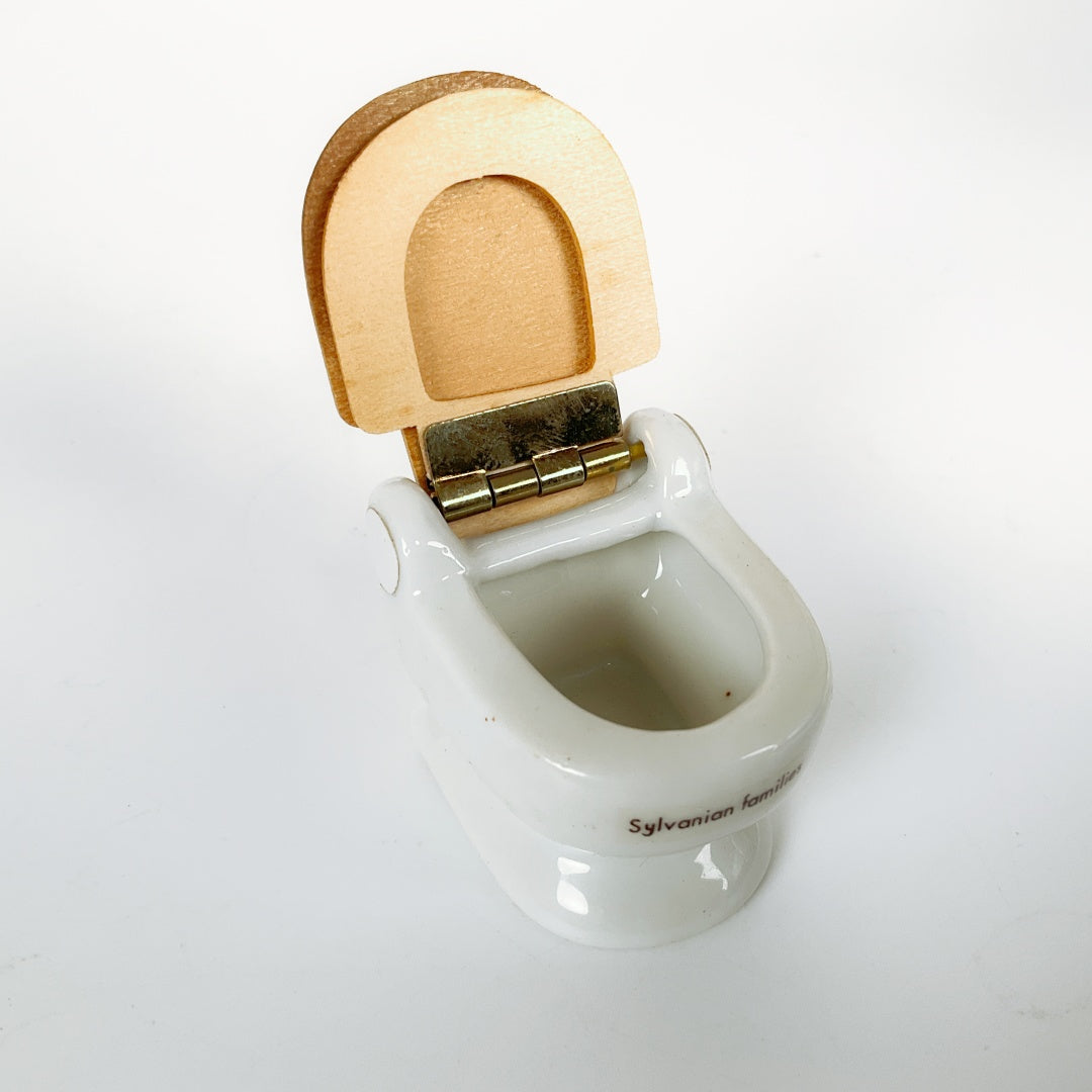 Sylvanian Families Vintage Ceramic Bathroom Set