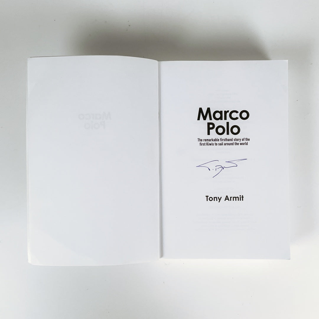 Tony Armit - Marco Polo signed copy