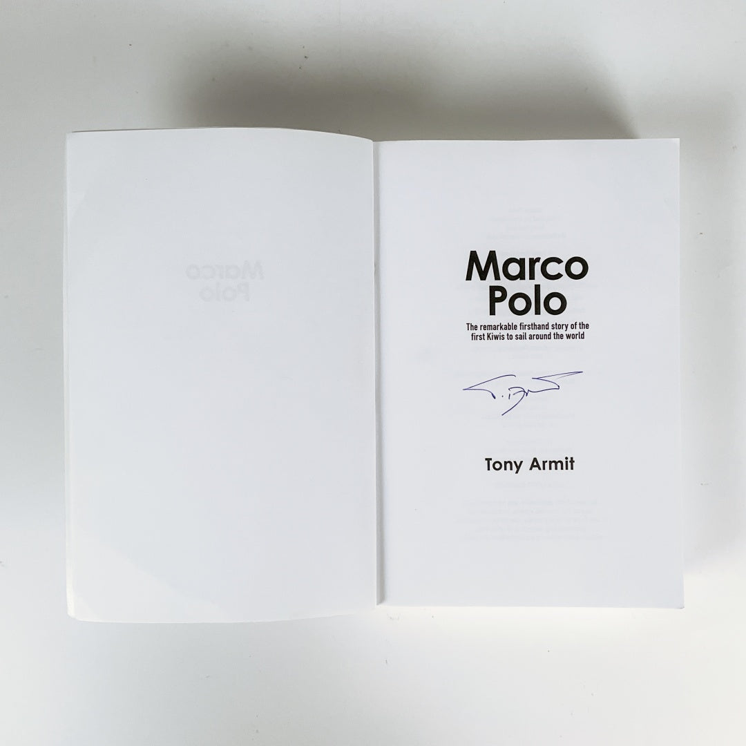 Tony Armit - Marco Polo signed copy