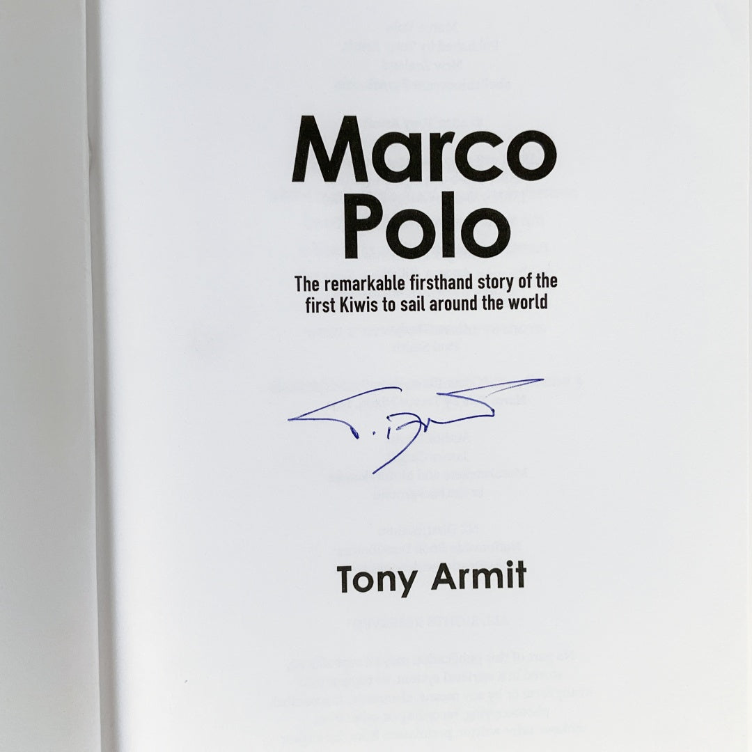 Tony Armit - Marco Polo signed copy