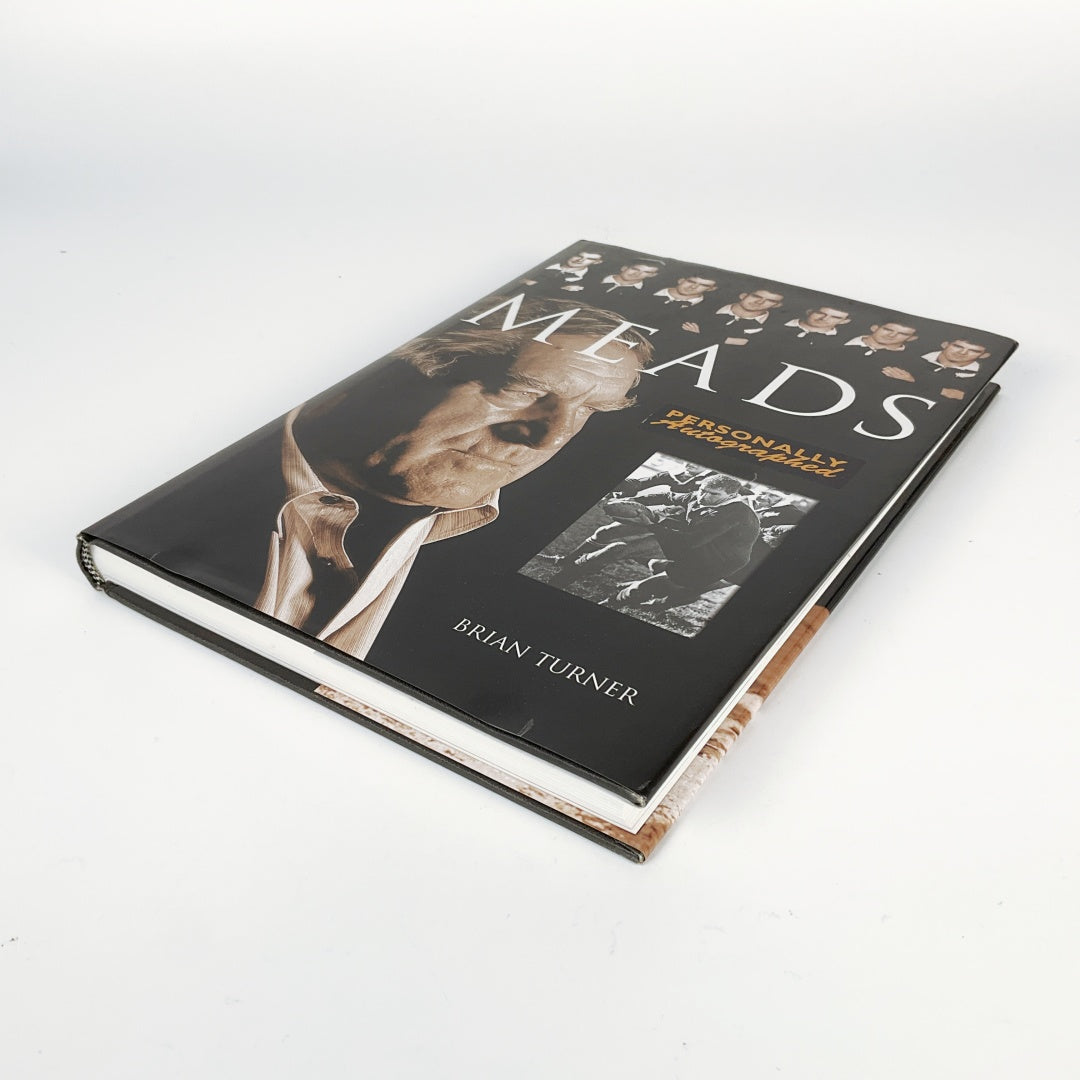 Brian Turner - MEADS signed by Colin Meads