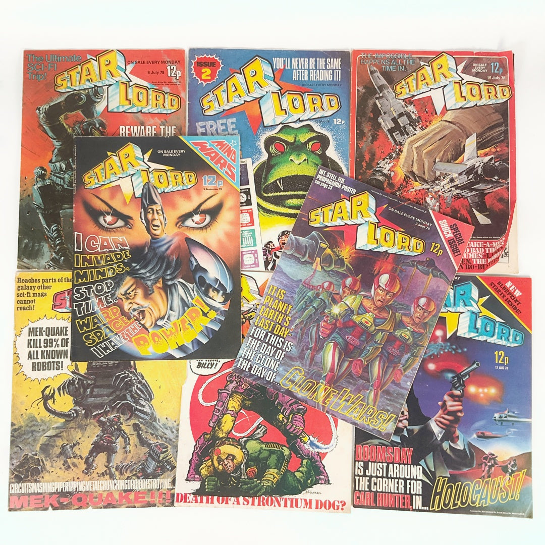 Vintage Collection of Starlord comics