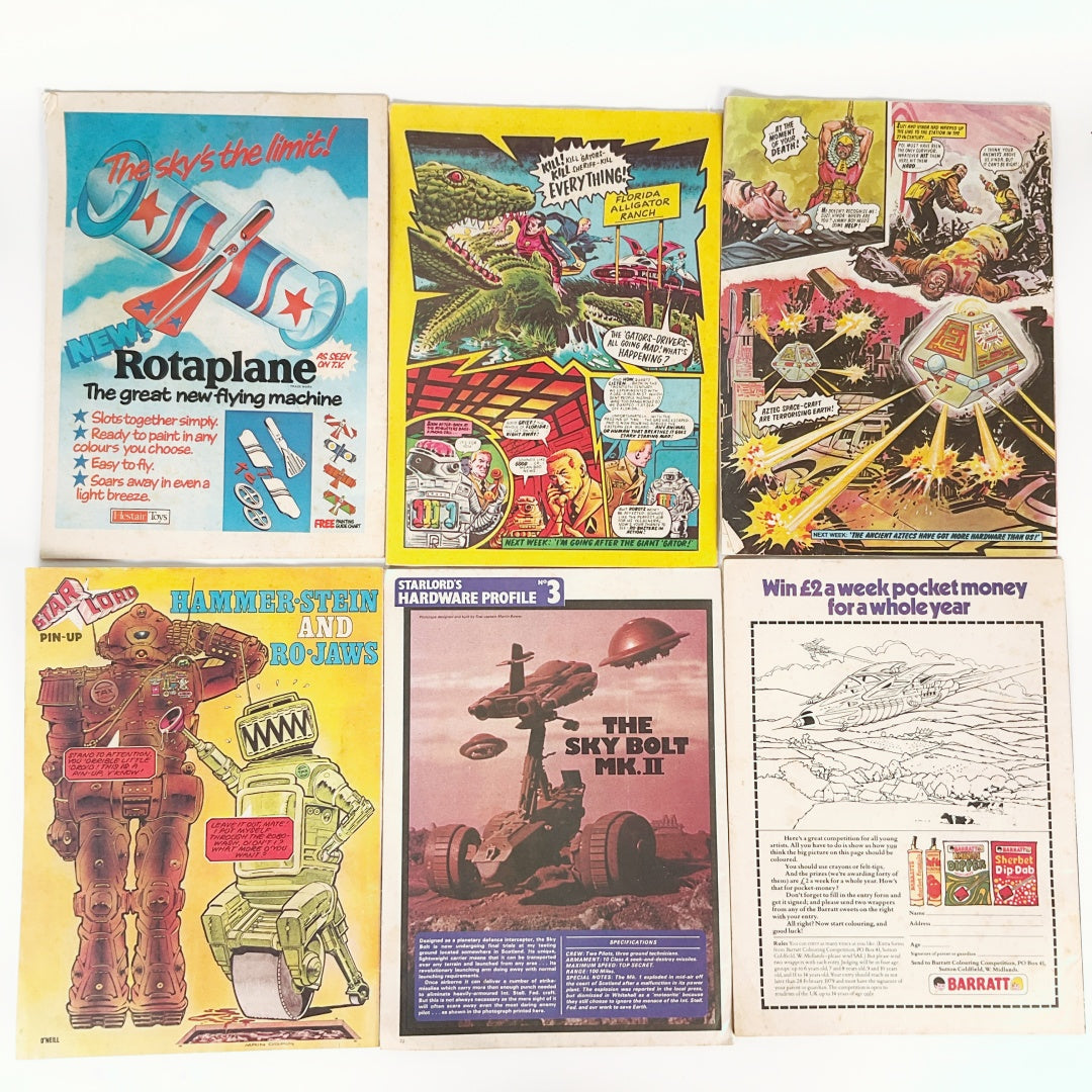 Vintage Collection of Starlord comics