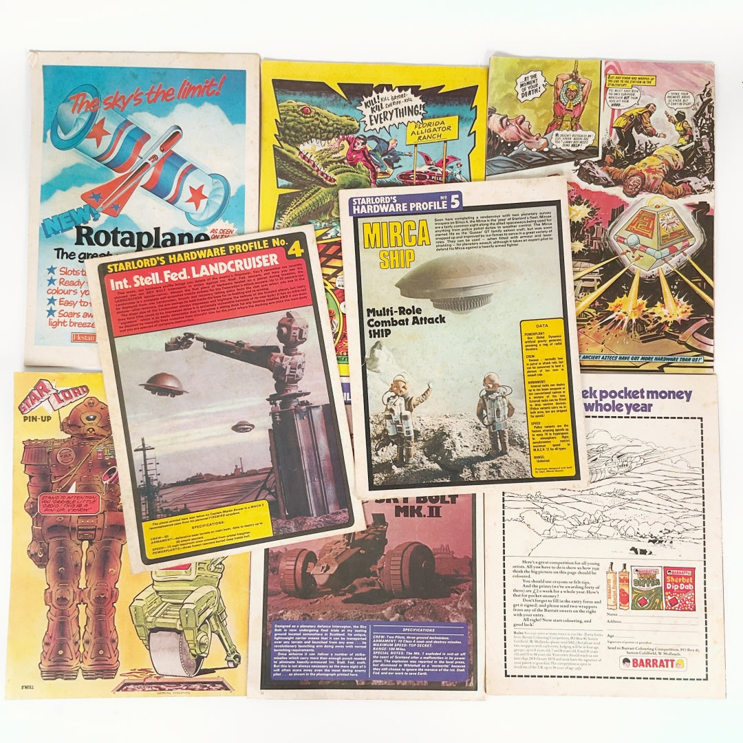 Vintage Collection of Starlord comics