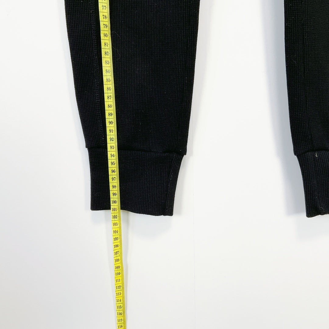 RPM - Black Ribbed Jogger Pants