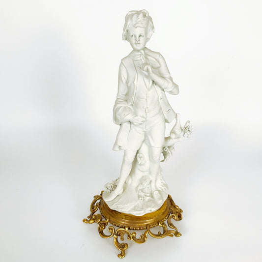 Giovanni Barbetta - Vintage Italian Capodimonte Coy Sculpture