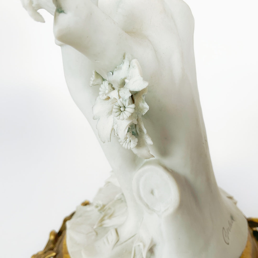 Giovanni Barbetta - Vintage Italian Capodimonte Coy Sculpture