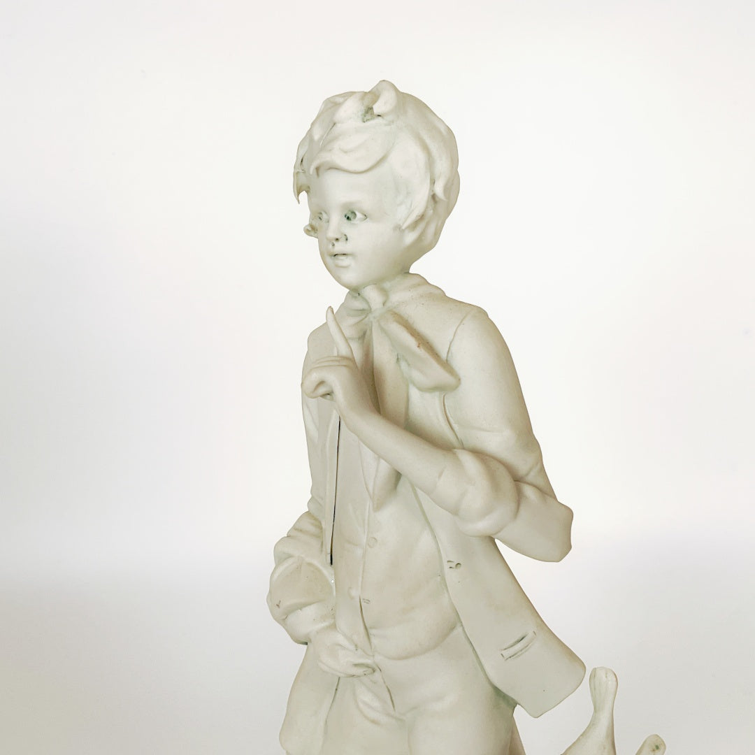 Giovanni Barbetta - Vintage Italian Capodimonte Coy Sculpture