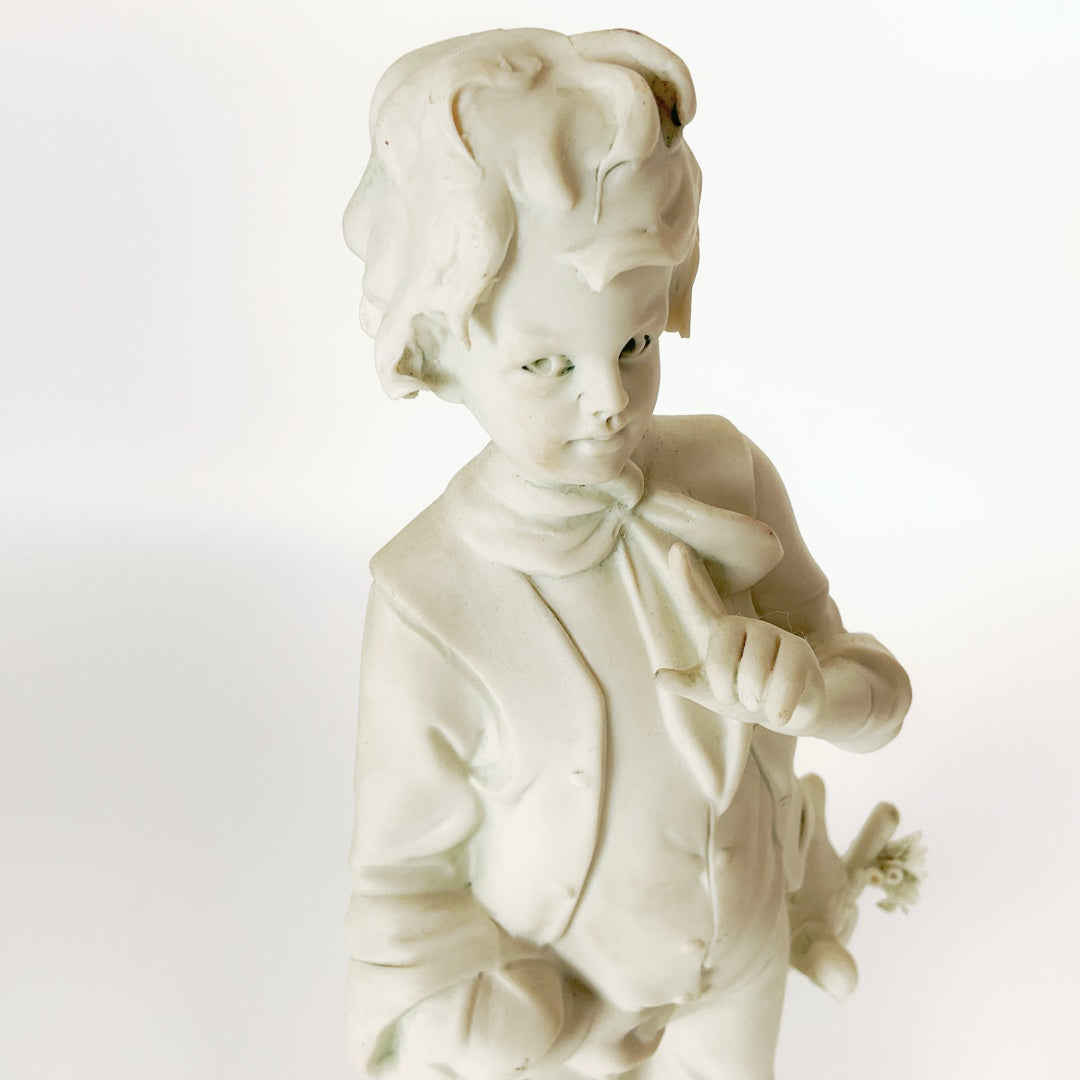 Giovanni Barbetta - Vintage Italian Capodimonte Coy Sculpture