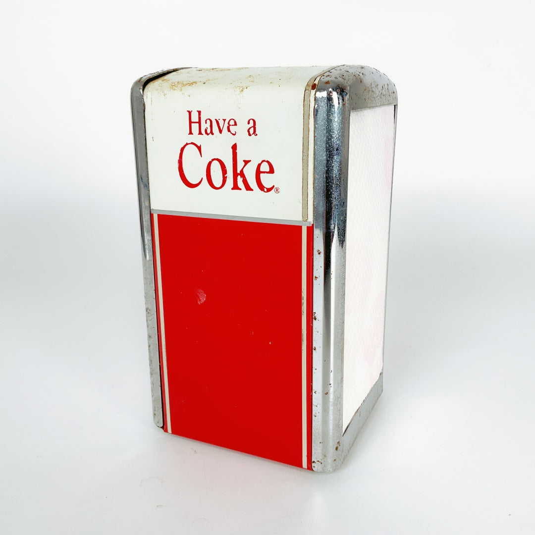 COCA-COLA - 1992 Vintage Napkin Dispenser