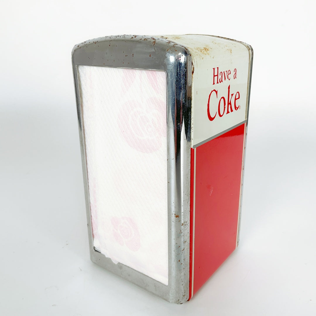 COCA-COLA - 1992 Vintage Napkin Dispenser