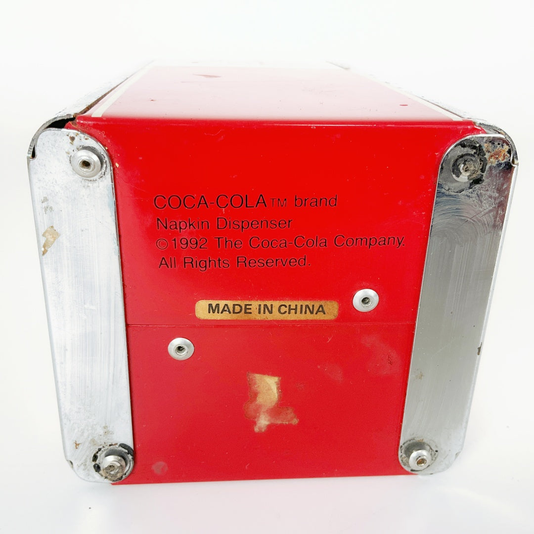 COCA-COLA - 1992 Vintage Napkin Dispenser