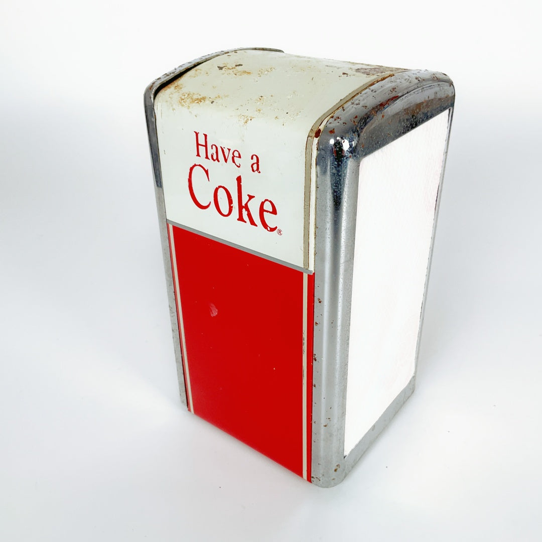 COCA-COLA - 1992 Vintage Napkin Dispenser