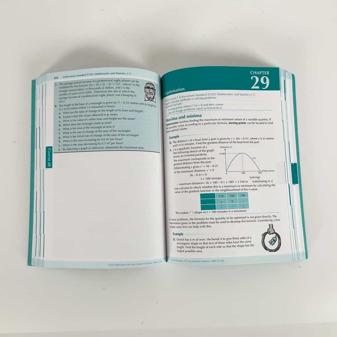 NCEA Level 2 Mathematics and Science ESA Study Guide