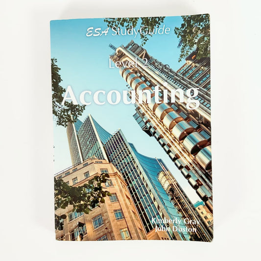 NCEA Level 2 Accounting ESA Study Guide