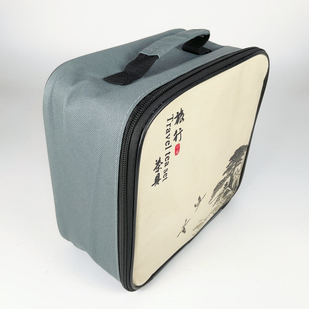 Portable Dehua Ceramic Tea Set