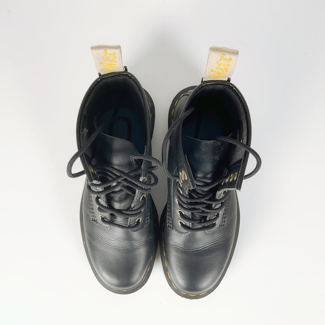 Dr. Martens Black Lace-Up Boots