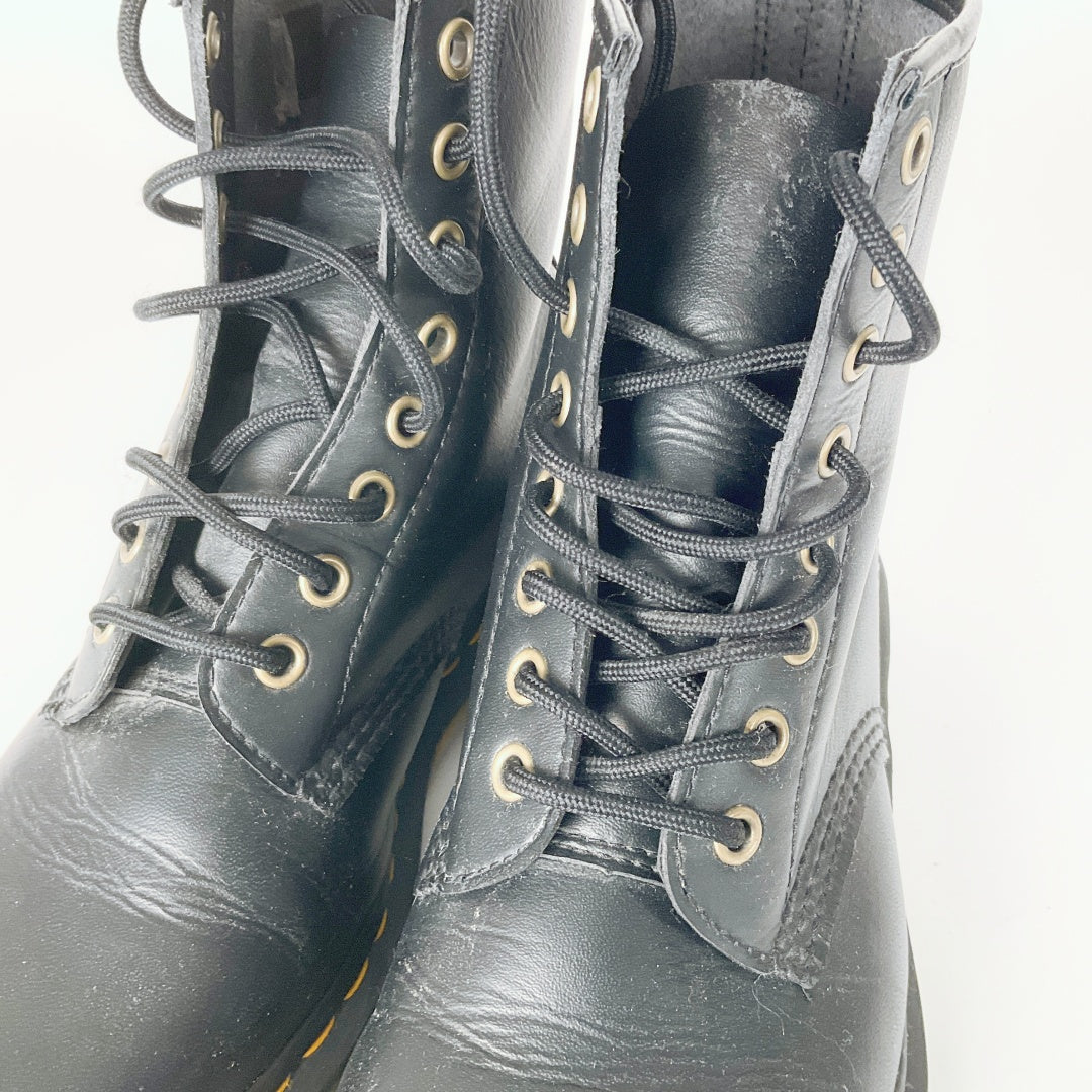 Dr. Martens Black Lace-Up Boots