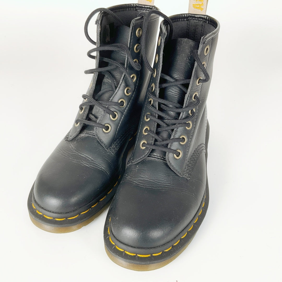 Dr. Martens Black Lace-Up Boots