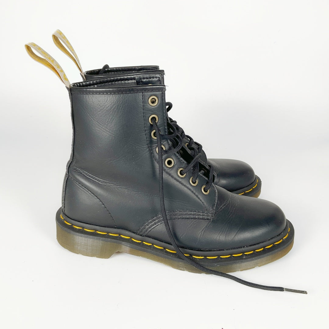 Dr. Martens Black Lace-Up Boots