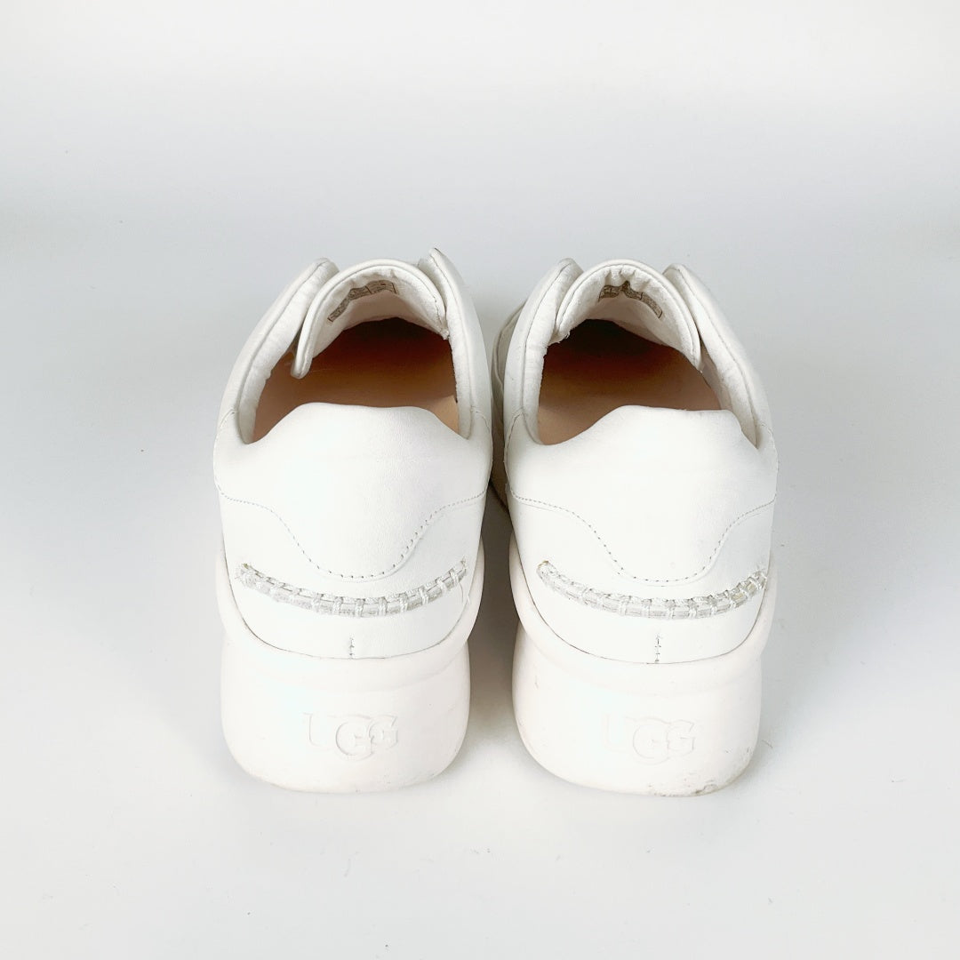 UGG White Slip-On Women's Sneakers