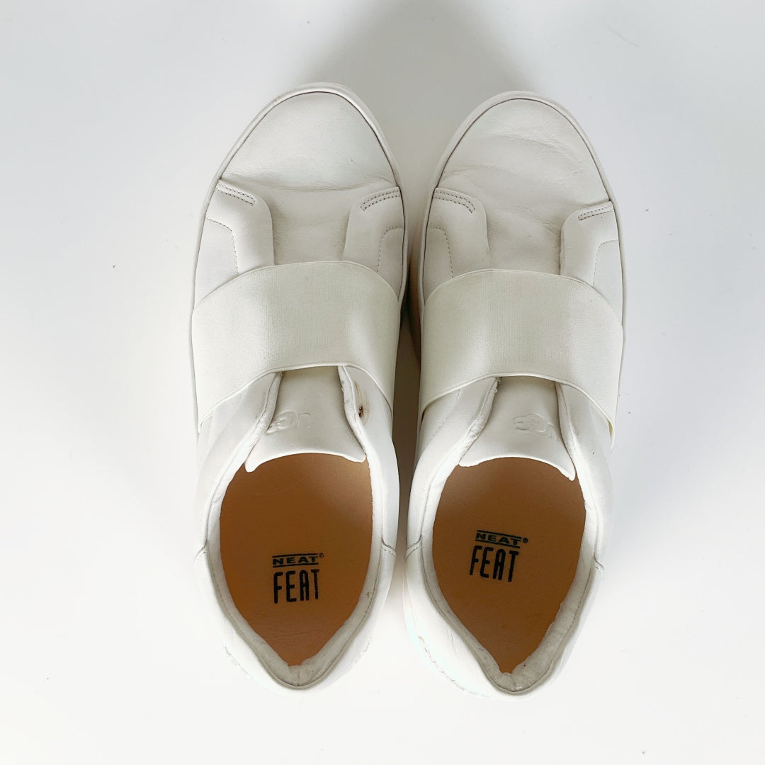 UGG White Slip-On Women's Sneakers