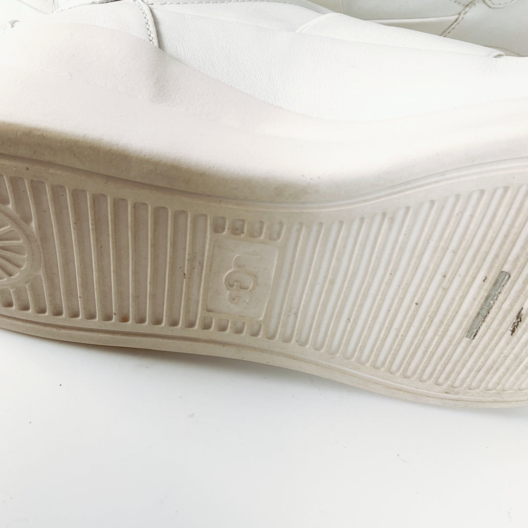 UGG White Slip-On Women's Sneakers