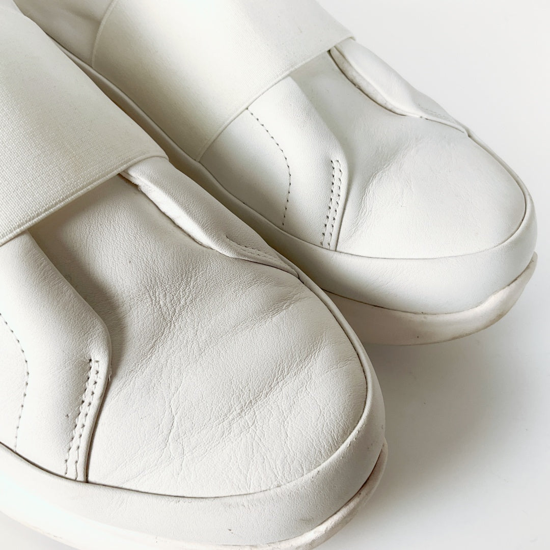 UGG White Slip-On Women's Sneakers