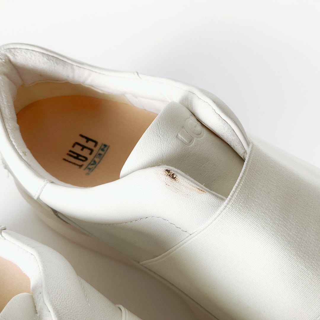 UGG White Slip-On Women's Sneakers