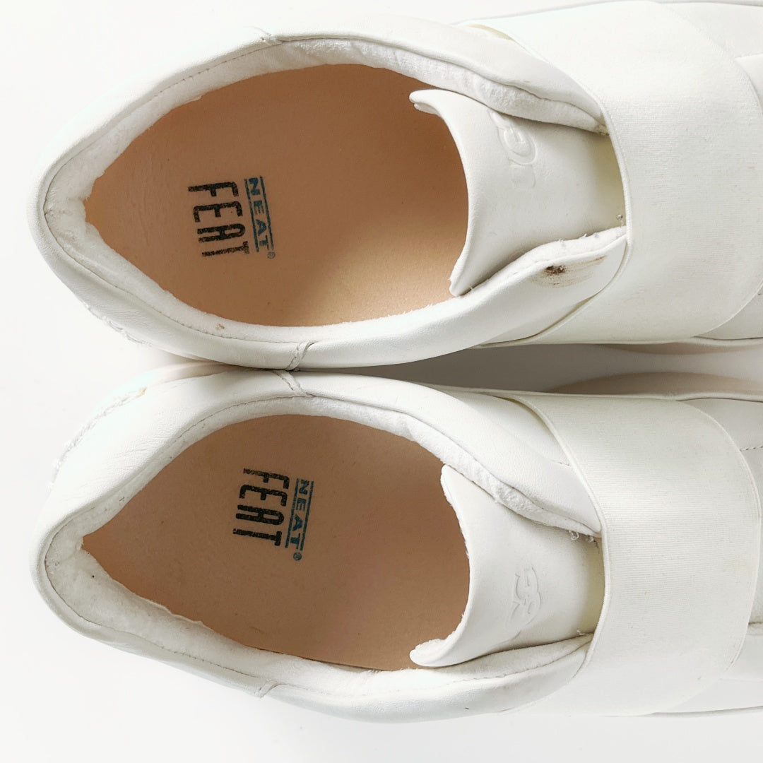 UGG White Slip-On Women's Sneakers