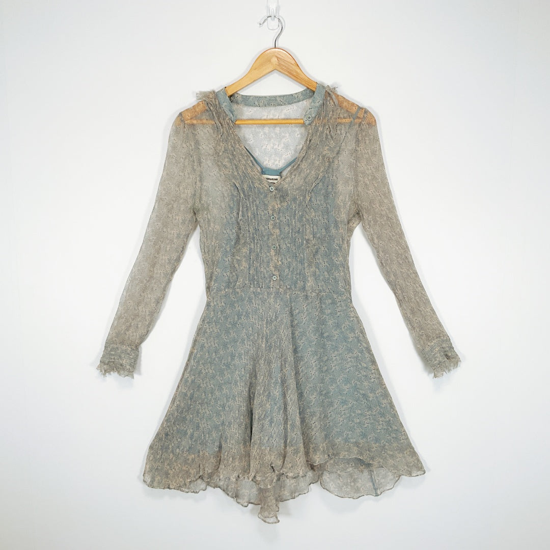 Corporate - Ezibuy Grey Long Sleeve Knit Dress