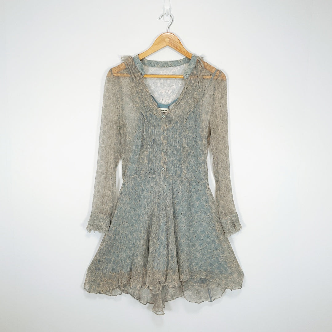 Corporate - Ezibuy Grey Long Sleeve Knit Dress
