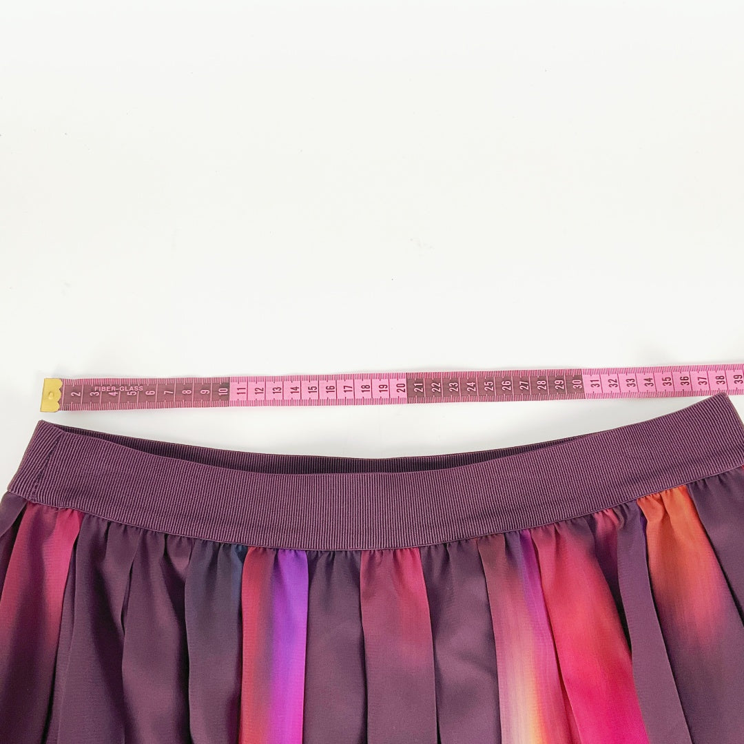 COS - Multicoloured Pleated Midi Skirt