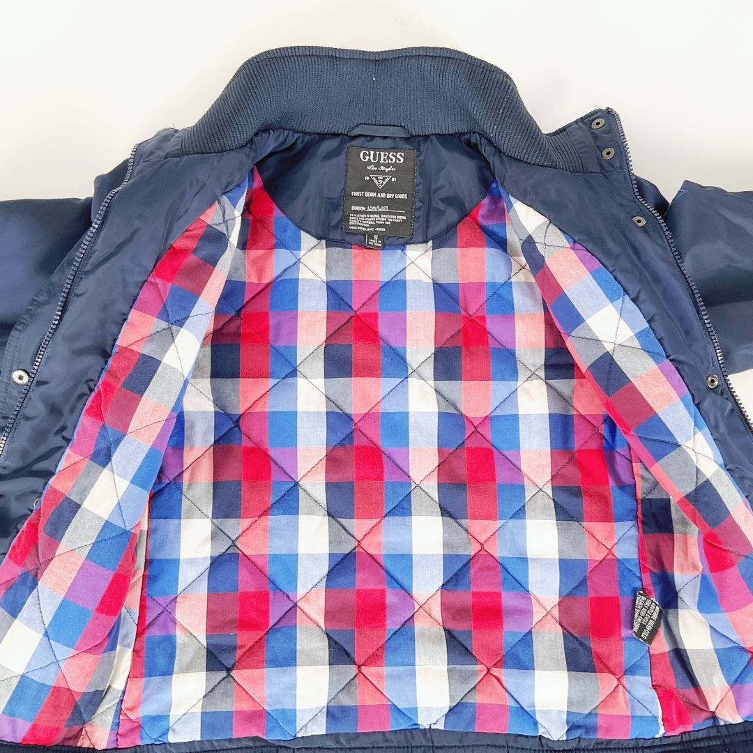 Guess - Navy Lightweight Zip Jacket