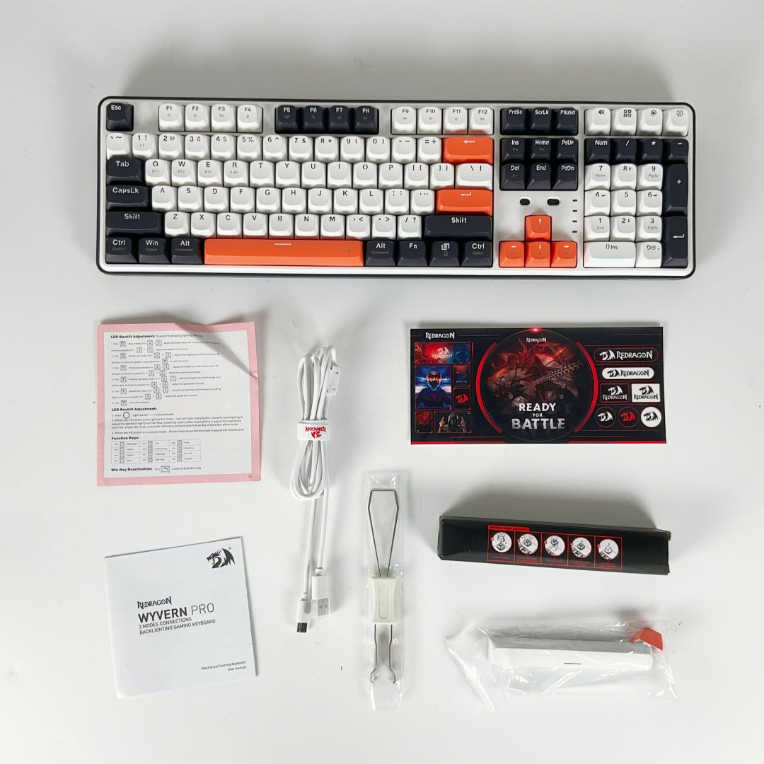 Redragon Wyvern Pro RGB Wireless Mechanical Gaming Keyboard