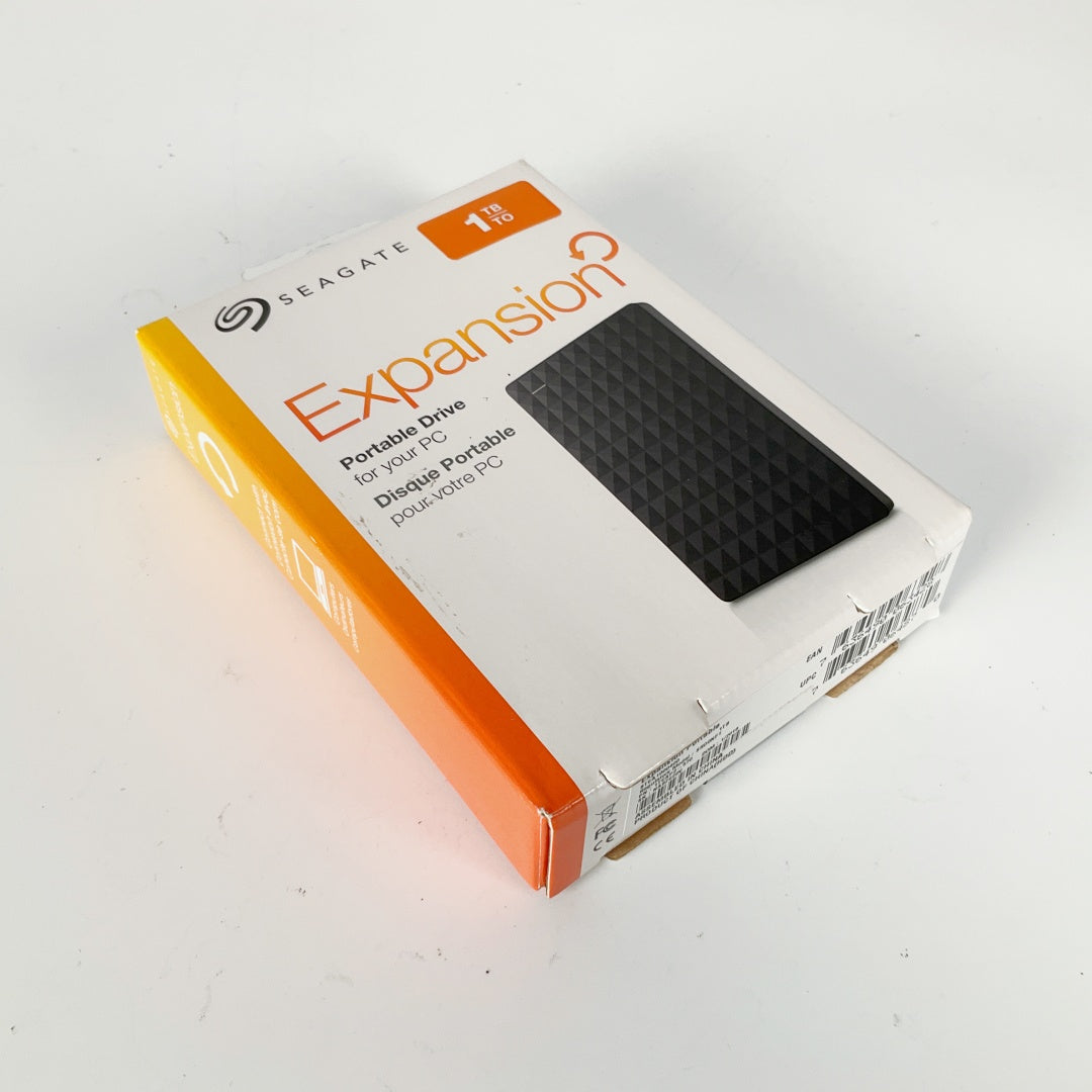 Seagate Expansion 1TB Portable External Hard Drive – Open Box