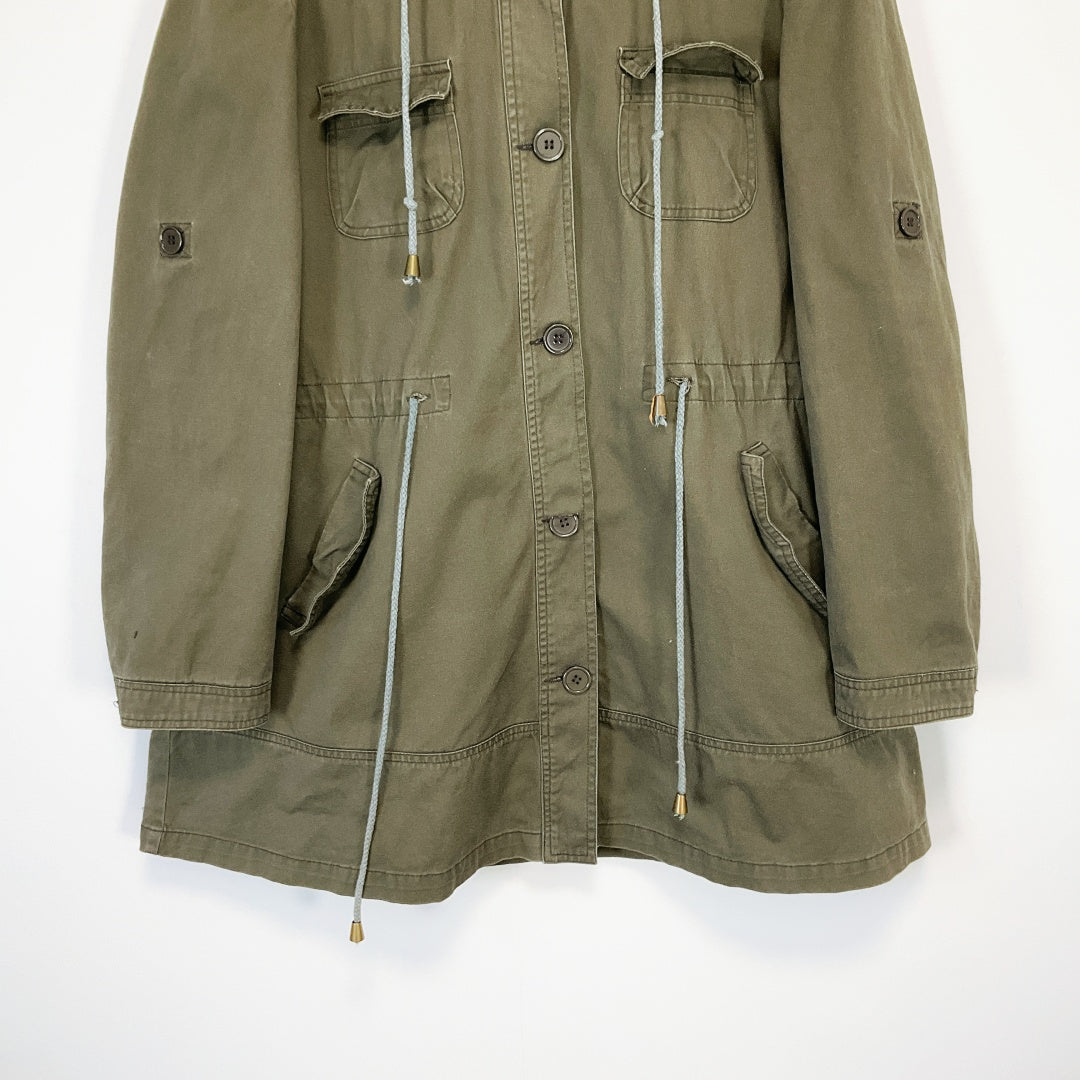 Boohoo Green Heritage Woman's Jacket