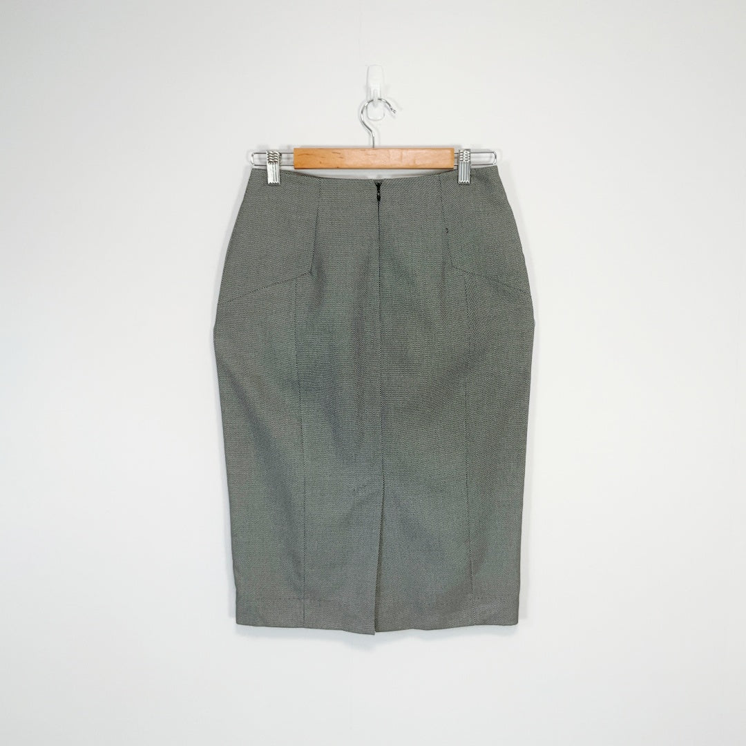 Cue - Grey City Skirt