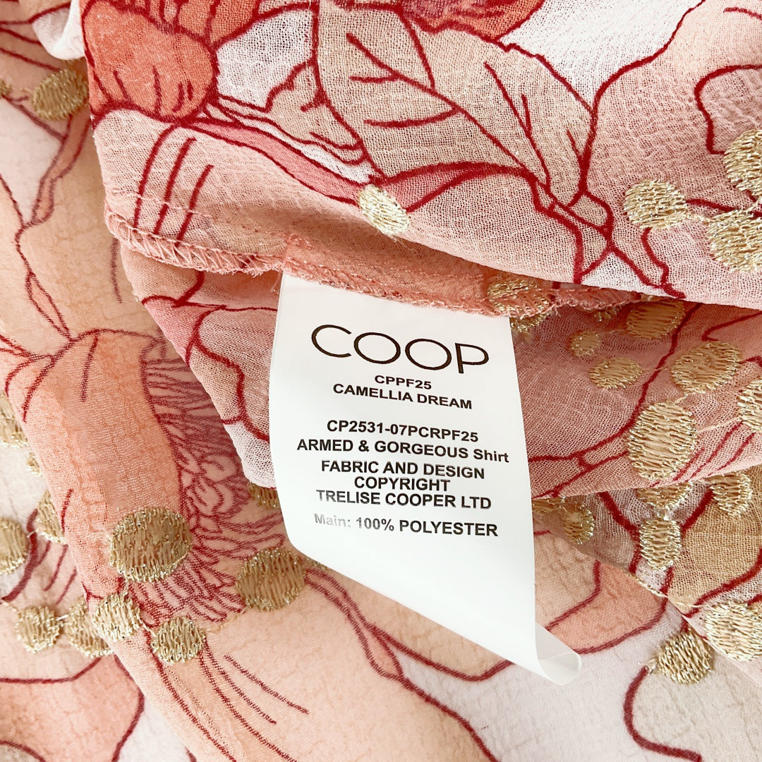 Coop - Floral Button-Up Top