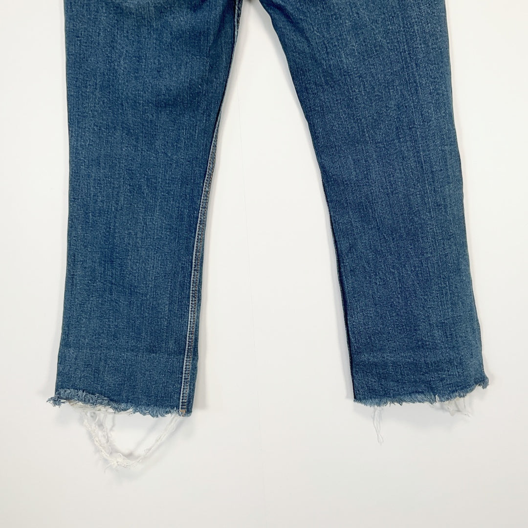 ZARA - Straight Leg Blue Jeans - Size EUR 42