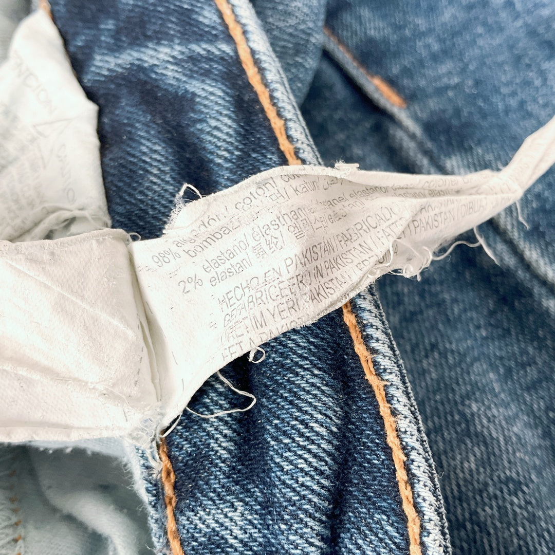 ZARA - Straight Leg Blue Jeans - Size EUR 42