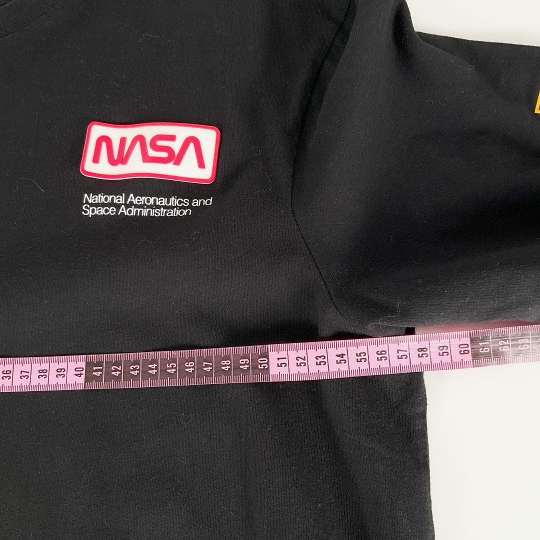 H&M - NASA Graphic T-Shirt - Black - Size L