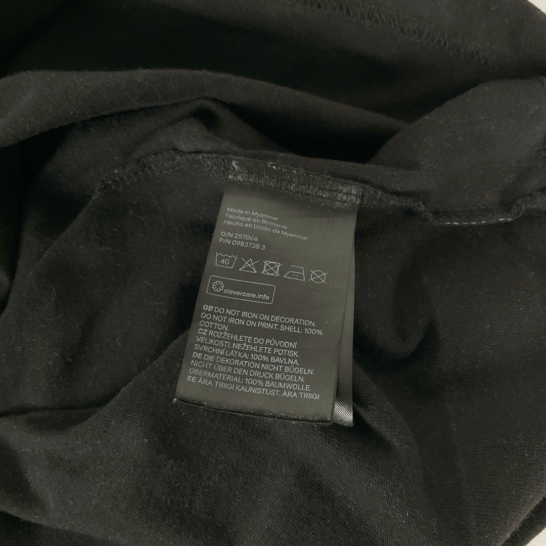 H&M - NASA Graphic T-Shirt - Black - Size L