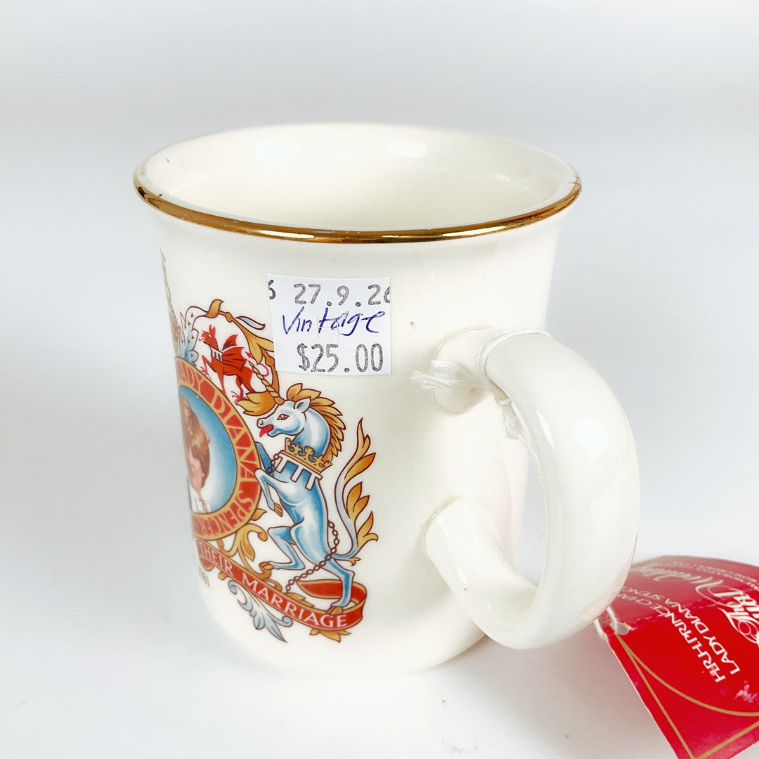 1981 Royal Wedding Commemorative Mug - Charles and Diana