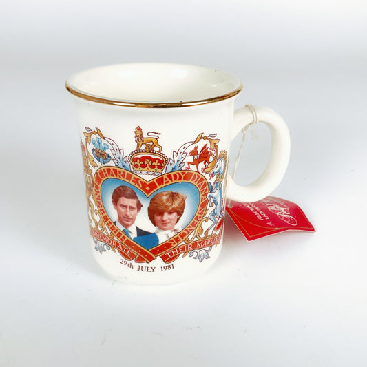 1981 Royal Wedding Commemorative Mug - Charles and Diana