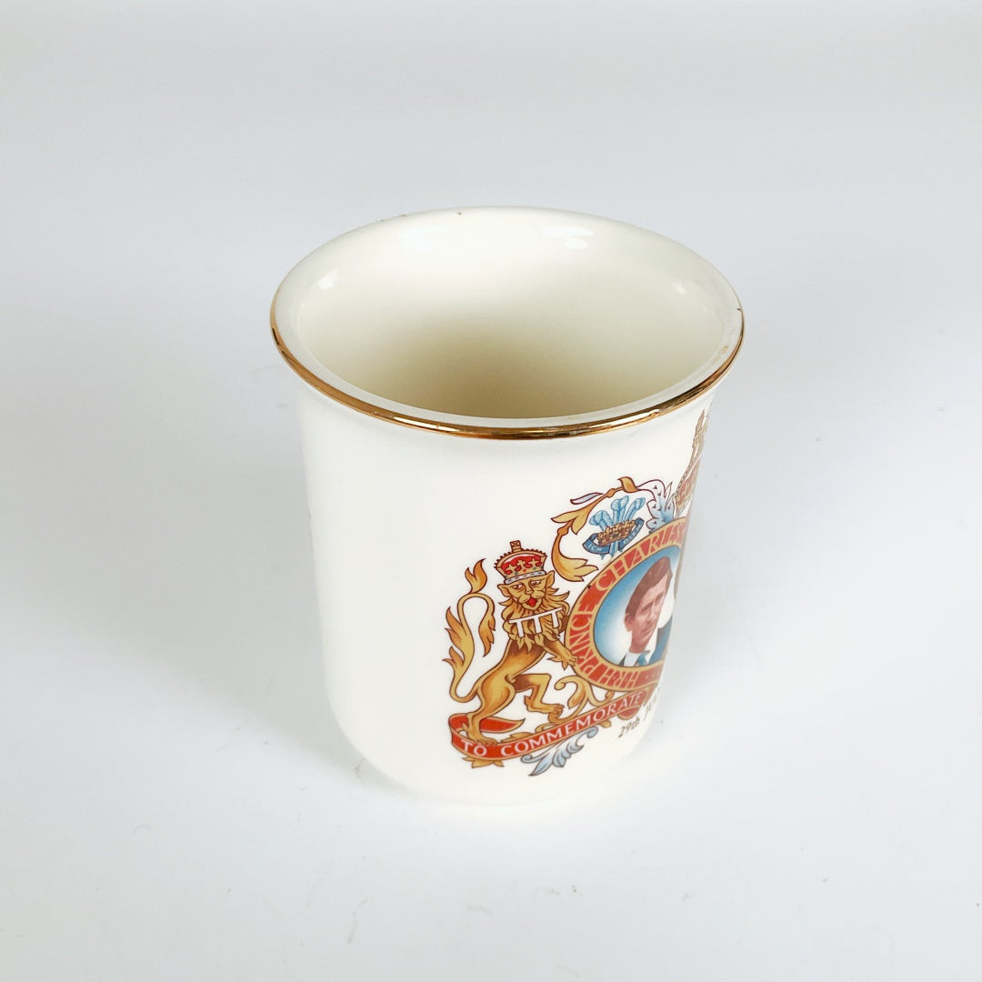1981 Royal Wedding Commemorative Mug - Charles and Diana